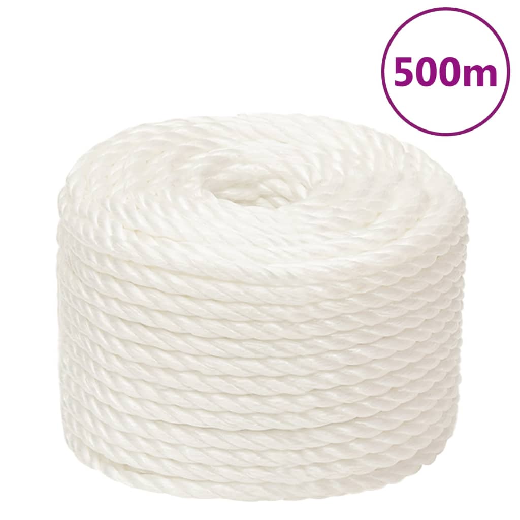 JUNG Vida Arbeitsseil Weiß 12 mm 500 m Polypropylen