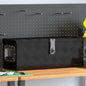 JUNG Vida Aufbewahrungsbox Schwarz 60x23,5x23 cm Aluminium