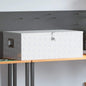 JUNG Vida Aufbewahrungsbox Silbern 100x55x37 cm Aluminium
