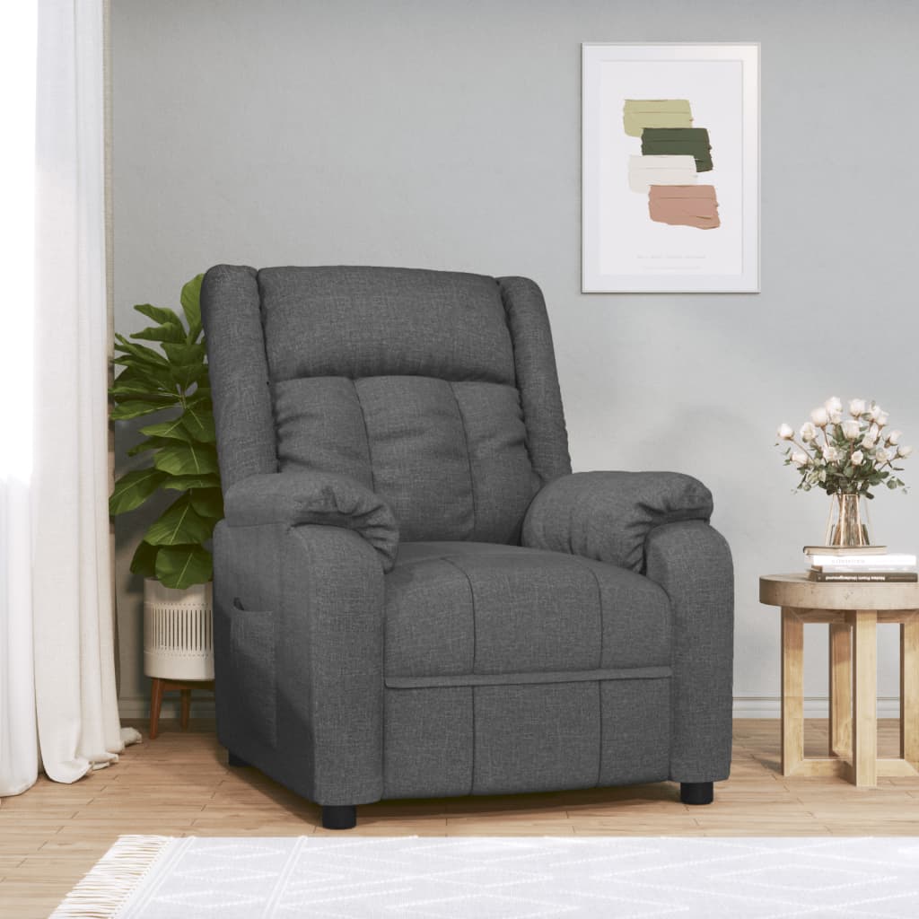 JUNG Vida Relaxsessel Dunkelgrau Stoff