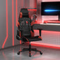 JUNG Vida Gaming-Stuhl mit Massagefunktion Schwarz und Weinrot Kunstleder