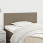 JUNG Vida Kopfteil Taupe 90x5x78/88 cm Stoff