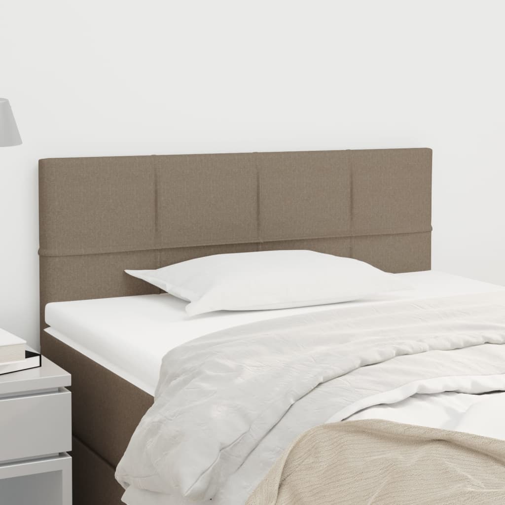 JUNG Vida Kopfteil Taupe 90x5x78/88 cm Stoff