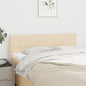 JUNG Vida Kopfteile 2 Stk. Creme 72x5x78/88 cm Stoff
