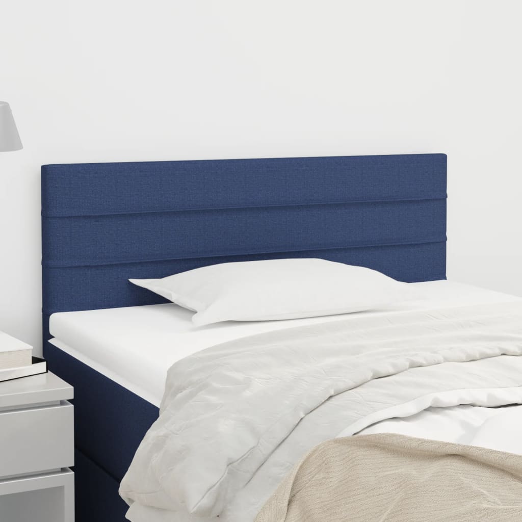 JUNG Vida Kopfteil Blau 90x5x78/88 cm Stoff