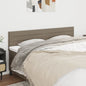 JUNG Vida Kopfteile 2 Stk. Taupe 80x5x78/88 cm Stoff