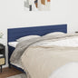 JUNG Vida Kopfteile 2 Stk. Blau 80x5x78/88 cm Stoff