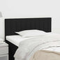 JUNG Vida Kopfteil Schwarz 90x5x78/88 cm Stoff