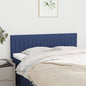 JUNG Vida Kopfteile 2 Stk. Blau 72x5x78/88 cm Stoff