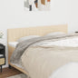 JUNG Vida Kopfteile 2 Stk. Creme 80x5x78/88 cm Stoff