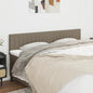 JUNG Vida Kopfteile 2 Stk. Taupe 90x5x78/88 cm Stoff