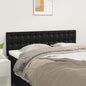 JUNG Vida Kopfteile 2 Stk. Schwarz 72x5x78/88 cm Kunstleder