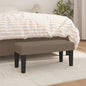 JUNG Vida Sitzbank Taupe 70x30x30 cm Stoff