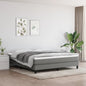 JUNG Vida Taschenfederkernmatratze Mittel Dunkelgrau 180x200x20 cm Stoff