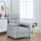 JUNG Vida Massagesessel Hellgrau Stoff