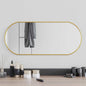 JUNG Vida Wandspiegel Golden 70x30 cm Oval