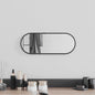JUNG Vida Wandspiegel Schwarz 40x15 cm Oval