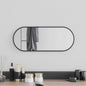 JUNG Vida Wandspiegel Schwarz 50x20 cm Oval