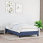 JUNG Vida Bettgestell ohne Matratze Blau 90x200 cm Stoff