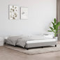 JUNG Vida Bettgestell ohne Matratze Hellgrau 140x190 cm Stoff