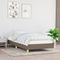 JUNG Vida Bettgestell ohne Matratze Taupe 80x200 cm Stoff