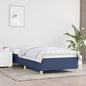 JUNG Vida Bettgestell ohne Matratze Blau 80x200 cm Stoff