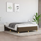 JUNG Vida Bettgestell ohne Matratze Dunkelbraun 140x190 cm Stoff