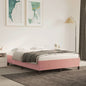 JUNG Vida Bettgestell Rosa 140x200 cm Samt