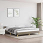 JUNG Vida Bettgestell ohne Matratze Taupe 160x200 cm Stoff