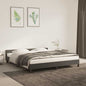 JUNG Vida Bettgestell ohne Matratze Dunkelgrau 160x200 cm Samt