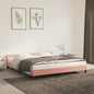 JUNG Vida Bettgestell mit Kopfteil ohne Matratze Rosa 160x200 cm Samt