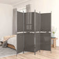 JUNG Vida 5-tlg. Paravent Anthrazit 250x180 cm Stoff