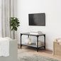 JUNG Vida TV-Schrank Grau Sonoma 60x33x41 cm Holzwerkstoff und Stahl