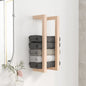 JUNG Vida Handtuchhalter 23x18x60 cm Massivholz Kiefer