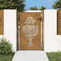 JUNG Vida Gartentor 100x150 cm Cortenstahl Baumdesign