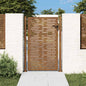JUNG Vida Gartentor 100x125 cm Cortenstahl Quadratisches Design
