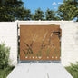 JUNG Vida Gartentor 85x75 cm Cortenstahl Gras-Design