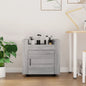 JUNG Vida Bürowagen Grau Sonoma 60x45x60 cm Holzwerkstoff