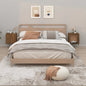 JUNG Vida Wand-Nachttische 2 Stk. Braun Eichen-Optik 50x30x47 cm