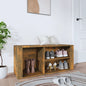 JUNG Vida Schuhregal Räuchereiche 100x35x45 cm Holzwerkstoff