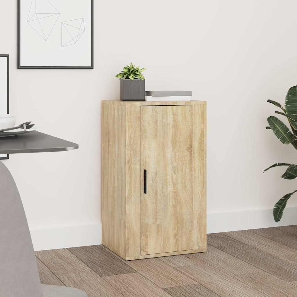 JUNG Vida Sideboard Sonoma-Eiche 40x33x70 cm Holzwerkstoff