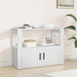 JUNG Vida Sideboard Weiß 80x30x60 cm Holzwerkstoff