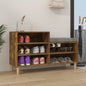 JUNG Vida Schuhregal Räuchereiche 102x36x60 cm Holzwerkstoff