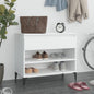 JUNG Vida Schuhregal Weiß 70x36x60 cm Holzwerkstoff