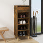 JUNG Vida Schuhschrank Räuchereiche 40x36x105 cm Holzwerkstoff