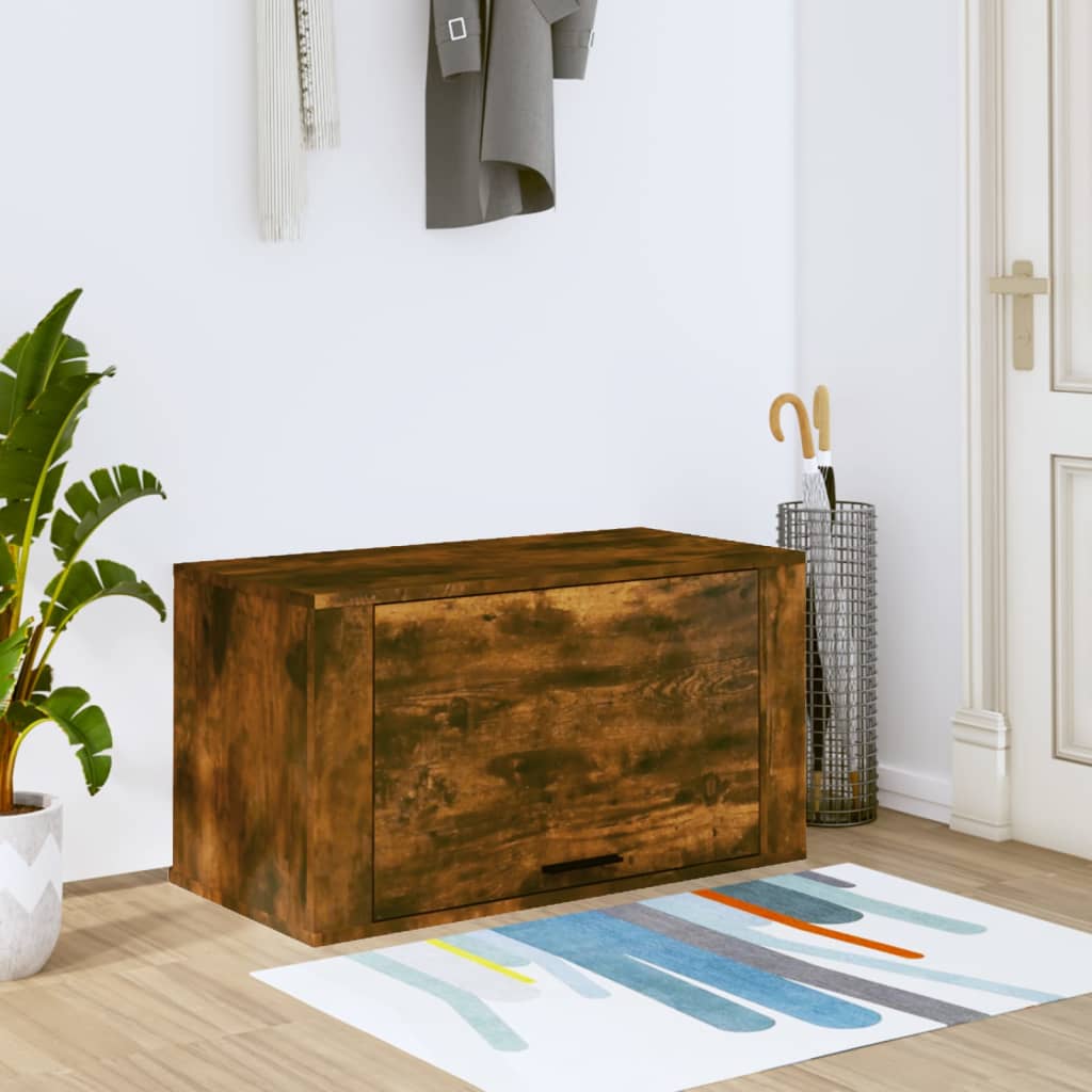 JUNG Vida Wand-Schuhschrank Räuchereiche 70x35x38 cm Massivholz Kiefer