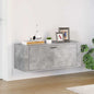 JUNG Vida Wand-Schuhschrank Betongrau 100x35x38 cm Holzwerkstoff