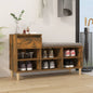 JUNG Vida Schuhregal Räuchereiche 102x36x60 cm Holzwerkstoff