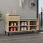 JUNG Vida Schuhregal Sonoma-Eiche 102x36x60 cm Holzwerkstoff