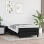 JUNG Vida Boxspringbettgestell Schwarz 90x190 cm Stoff
